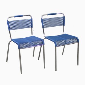 Set of French Dining Chairs, 1960s