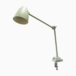 Lámpara de escritorio industrial ajustable, años 60