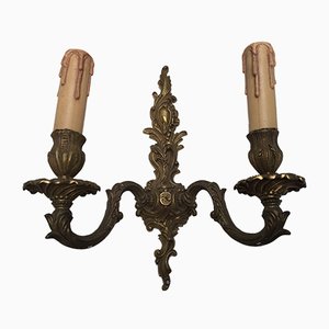 Rococo Style Wall Sconce, 1950s