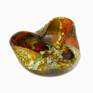 Glazed Ceramic Bowls by Claudio Pulli, 1960s