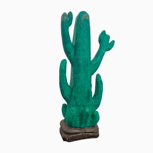 Papier Mâché Cactus Sculpture by Roy Roberts, 1970s