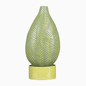 Bottiglia Fern con base grande verde di VGnewtrend