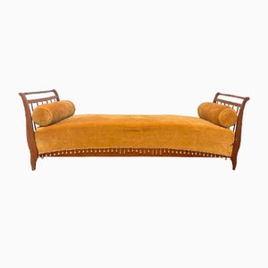 Antikes italienisches Sofa aus Kirschholz