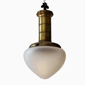 Art Nouveau Vienna Secession Ceiling Lamp