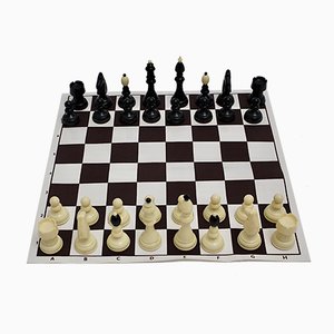 Österreichisches Schachspiel in Schwarz & Weiß, 1970er