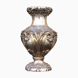 Silberne Vase, 1950er