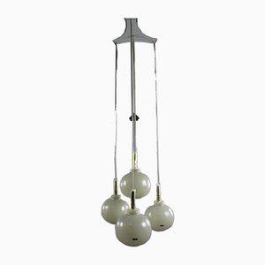 Vintage Ball Pendant Lamp from Doria Leuchten, 1960s