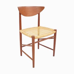 Set of Model 316 Chairs by Peter Hvidt & Mölgaard Nielsen for Søborg Møbelfabrik, 1950s