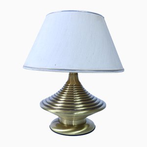 Mid-Century Brass Table Lamp