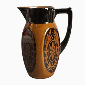 Ciotola Art Nouveau antica in ceramica