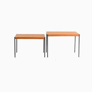 Tavolini Mid-Century in teak, Germania, set di 2