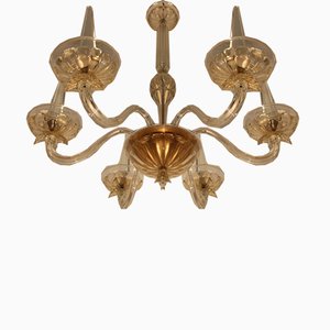 Large Chandelier by André Arbus for Veronese, 1950s