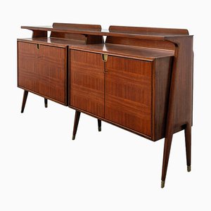 Credenza Mid-Century in palissandro di La Permanente Mobili Cantù, Italia, anni '60