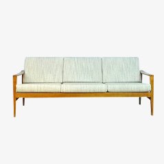 Deutsches Mid-Century 3-Sitzer Sofa von WK Wohnen, 1960er