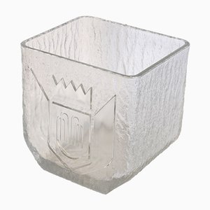 Italian Glass Ice Bucket, 1970s