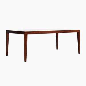 Mid-Century Danish Rosewood Coffee Table by Severin Hansen for Haslev Møbelsnedkeri, 1960s