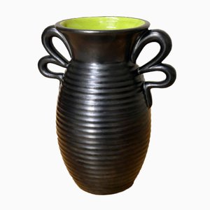 Ceramic Vase from Saint Clément, 1950s