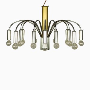 Vintage Bicolor 16-Arm Flush Mount Lamp from Doria Leuchten