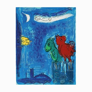 The Monsters of Our Lady Litographie von Marc Chagall, 1954