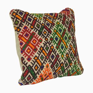 Small Turkish Kilim Cushion Cover