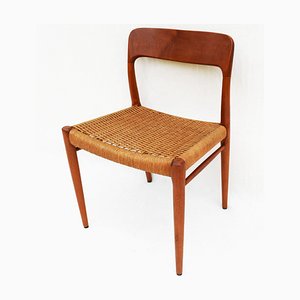 Sedie da pranzo in teak di Niels Otto Møller per JL Møllers, Danimarca, anni '60, set di 4