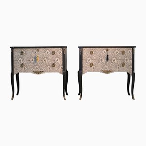 Commode Style Gustavien Vintage Style Louis XV Gustavienne, Set de 2