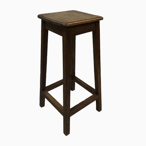 Antique Artist Oak Stool