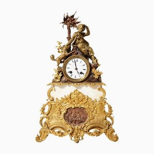 Horloge de Cheminée Antique, France