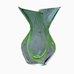 Sommerso Vase by Flavio Poli for Seguso, 1960s
