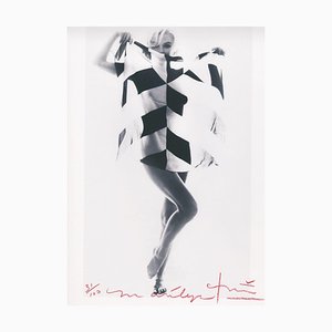 Marilyn in the Black and White Scarf 2012