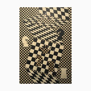 "L’échiquier" by Victor Vasarely 1935