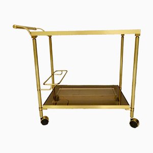 Antique Neoclassical Style Golden Trolley