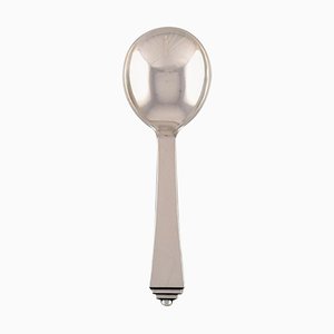 Georg Jensen Pyramid Marmalade Spoon in Sterling Silver, 1930s