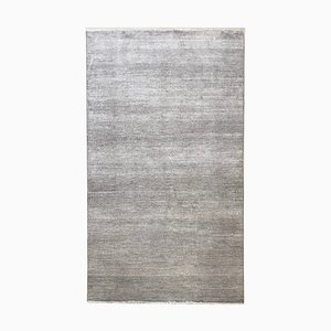 Tapis Vintage Fait Main en Laine et Soie, Inde