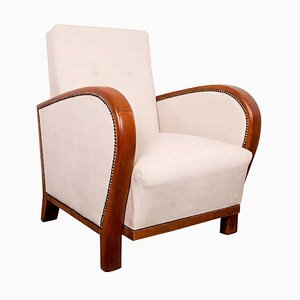 Ungarischer Art Deco Vintage Sessel, 1930er