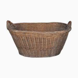 Panier Rustique en Bois, 1940s