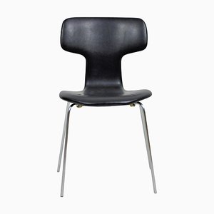 Silla T-Ham o silla Hammer danesa de Arne Jacobsen para Fritz Hansen, años 60