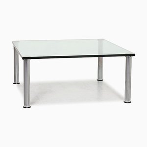 Mesa de centro de vidrio blanco de Ronald Schmitt