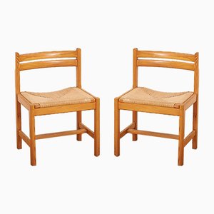 Set of Mid-Century Model Asserbo Dining Chairs by Børge Mogensen for AB Karl Andersson & Söner, 1960s