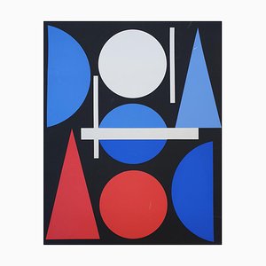 Lithographie d'Auguste Herbin - "Nu" 1961 1961