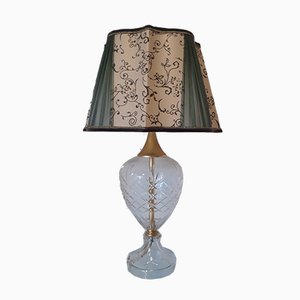 Lampe de Bureau Vintage en Cristal