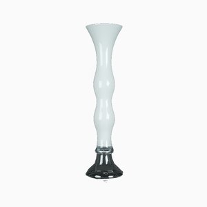 White Clex Glass Vase from VGnewtrend