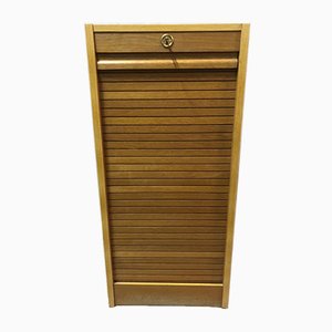 Oak Curtain Cabinet, 1970s