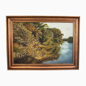 Reflection in the River Painting, 1960s