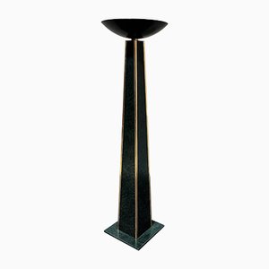 Large Brass Torchiere Floor Lamp from Belgo Chrom / Dewulf Selection, 1980s