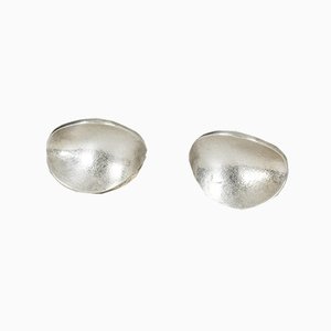 Silver Earrings by Björn Weckström for Lapponia, 1970s, Set of 2