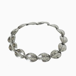 Silver Leaves Collier from Kaplans, 1957