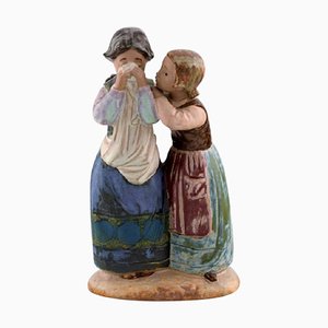 Figura vintage in ceramica dipinta di Lladro, Spagna