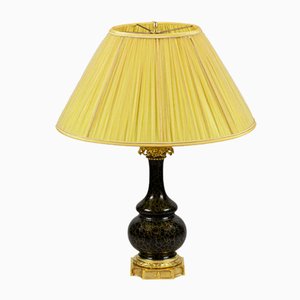 Louis XVI Style Lamp in Porcelain and Gilt Bronze, 1880s