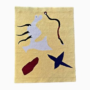 Vintage Mangouste Carpet by Joan Miró, 1961